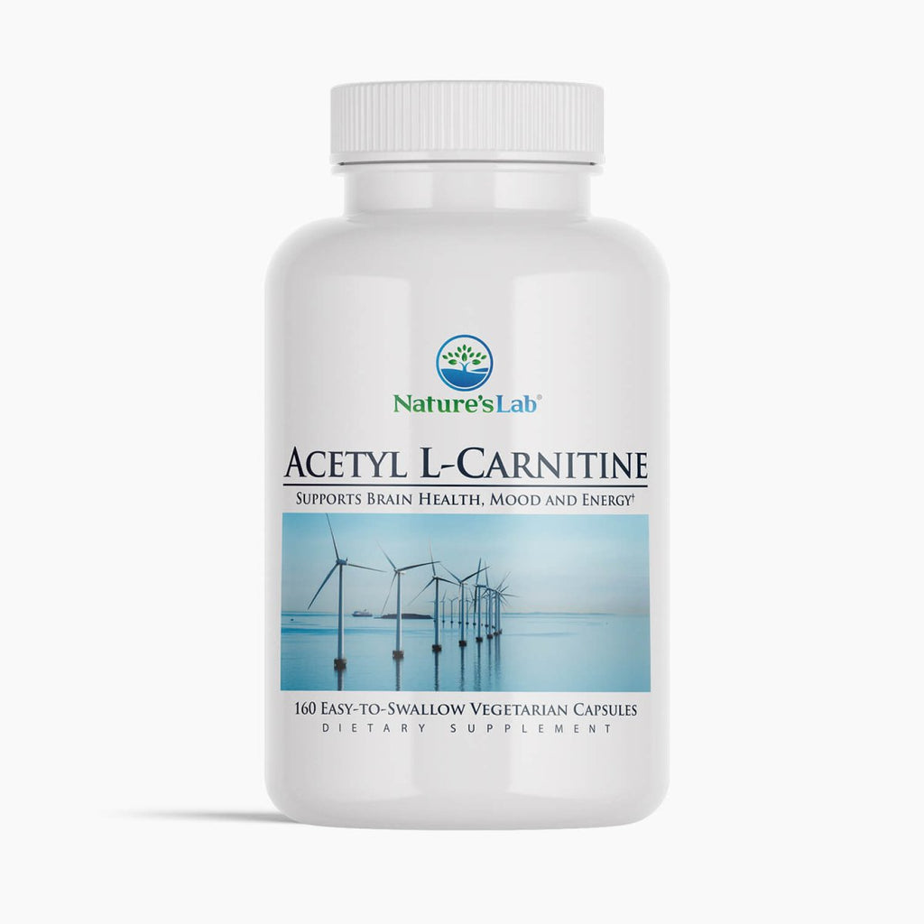 Nature's Lab Acetyl L-Carnitine 2,000mg - 160 Capsules