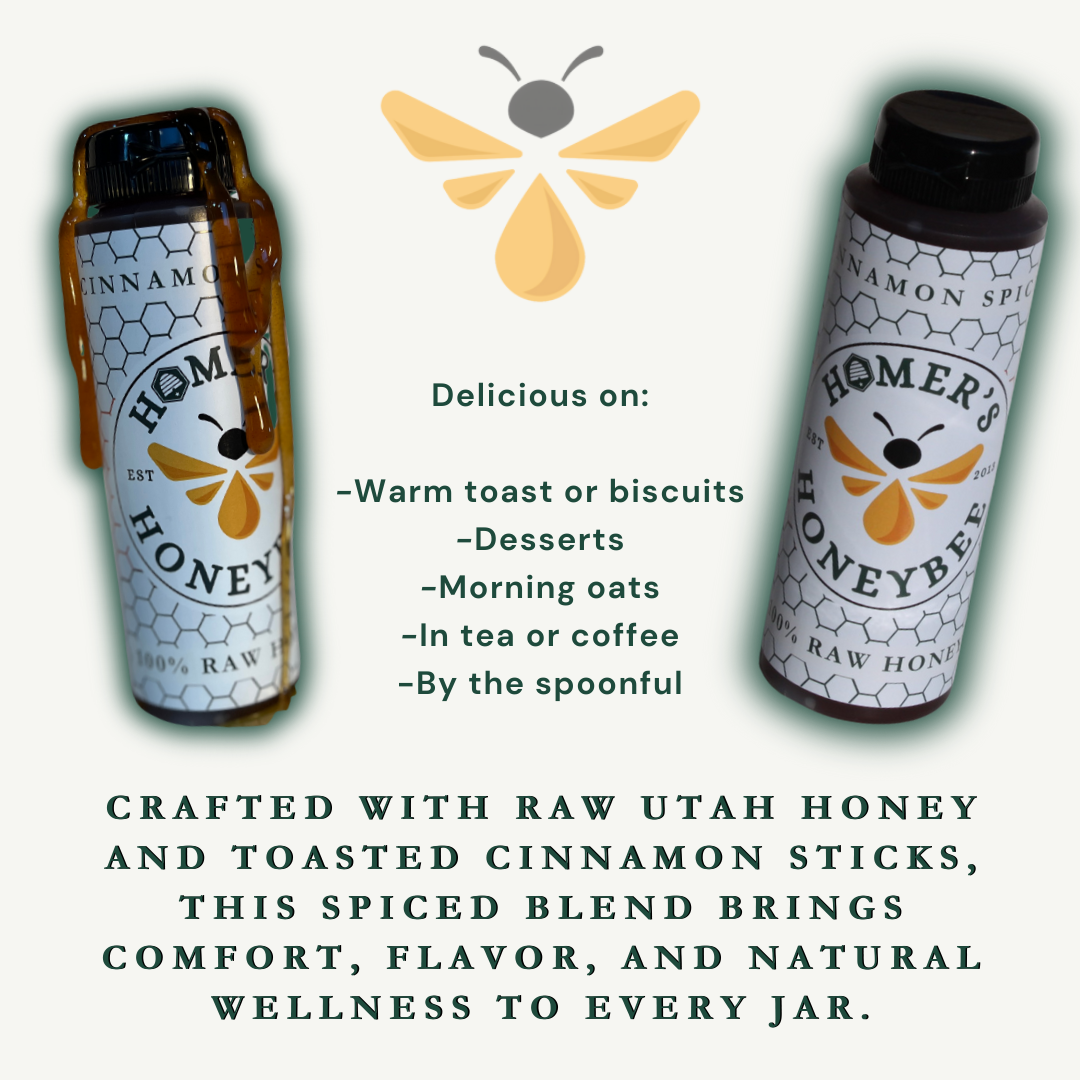 Cinnamon Spiced Honey 13 oz
