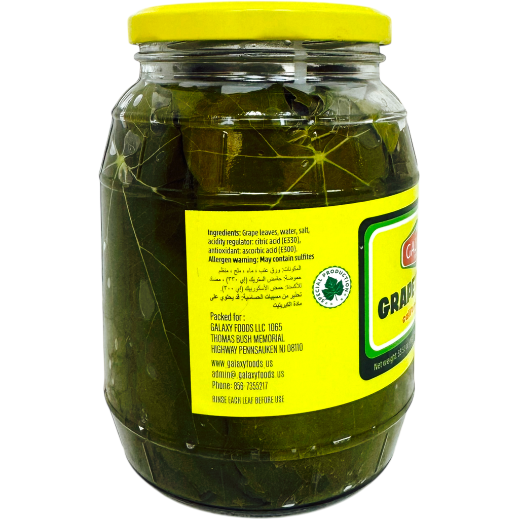 Mediterranean Grape Leaves – Authentic for Stuffed Dishes