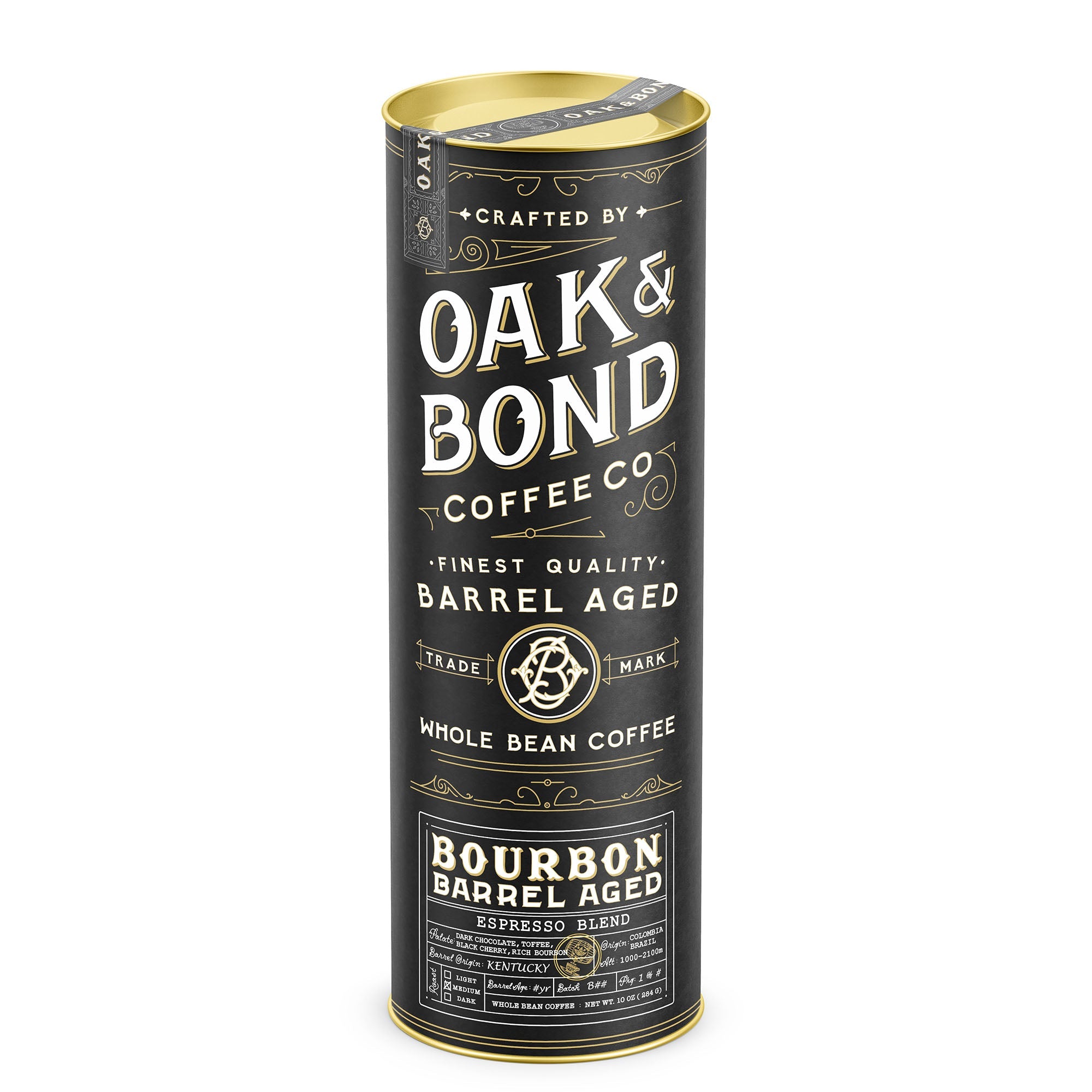 Espresso Bourbon Barrel Aged Coffee