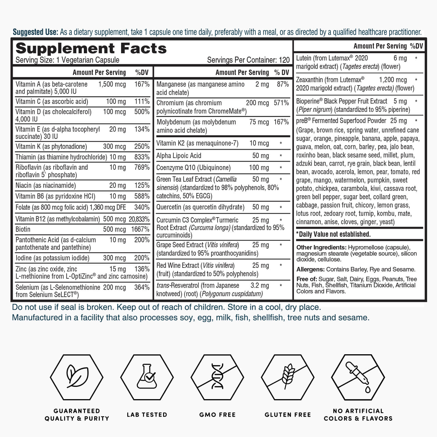 Nature’s Lab Prep and Protect: Immune Support Kit