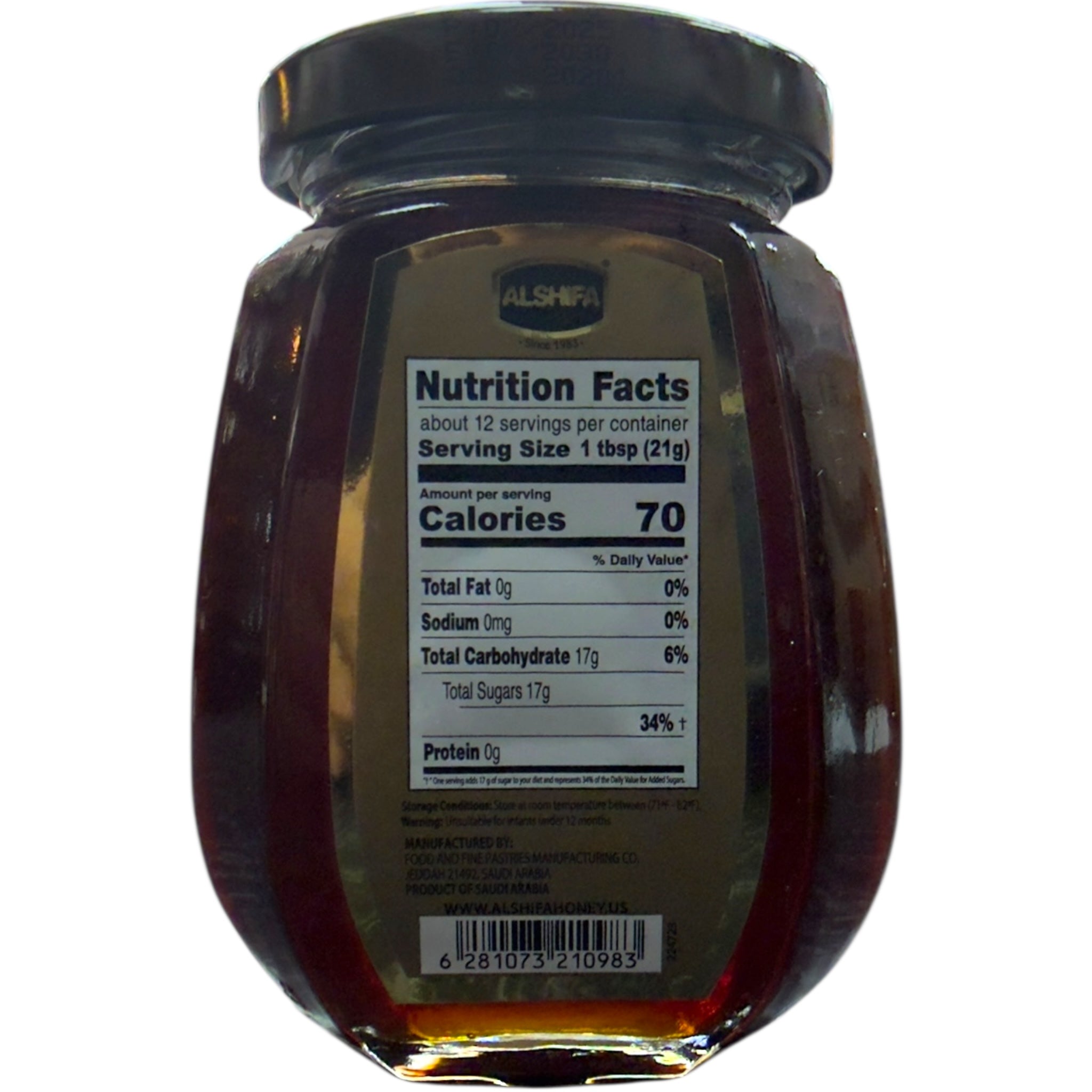 Alshifa Honey – Pure Sidr Honey 250g