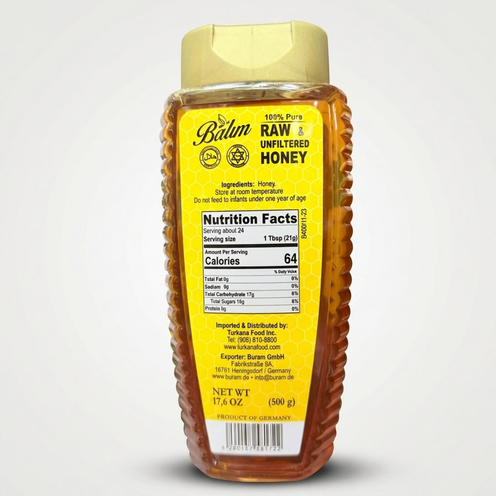 Raw & Unfiltered Honey (500g)