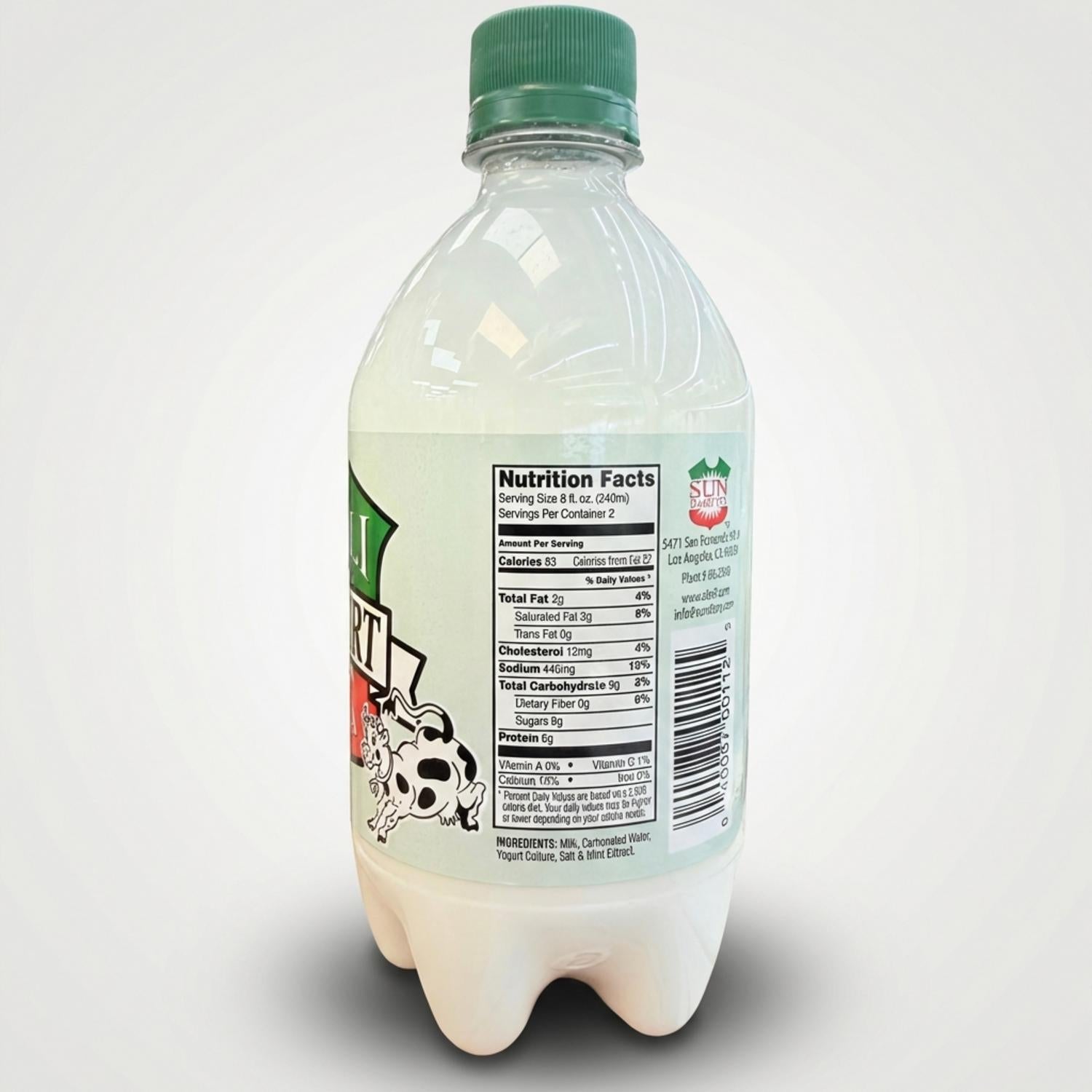 Yogurt Soda Mint Flavor (16oz)