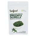 Sunfood Superfoods - 'Spirulina & Chlorella' Super Algae Tablets (4OZ)